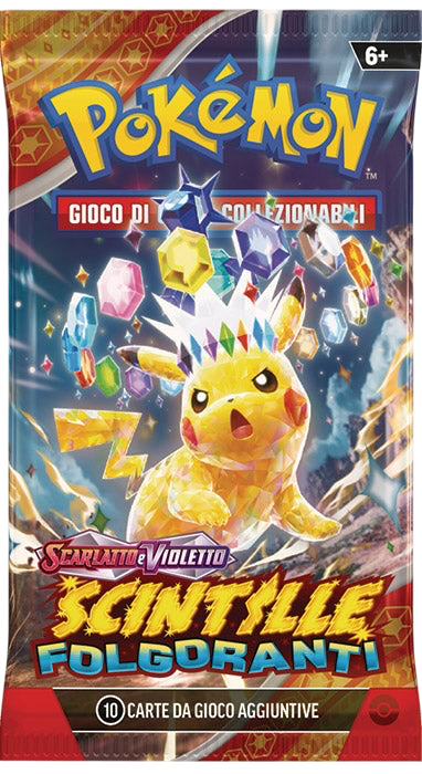 Pokémon TCG – Scarlatto e Violetto: Scintille Folgoranti – Busta Singola ITA